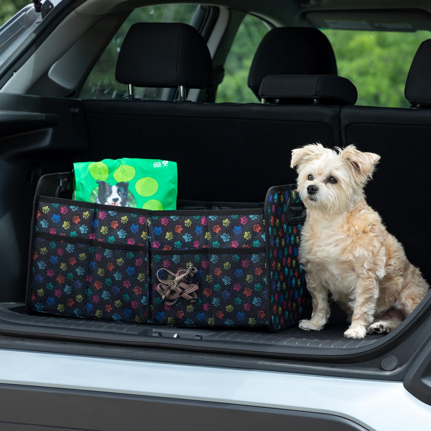 Confetti Paws Large Foldable Car Trunk Organizer