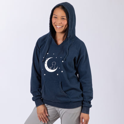 Pet & Moon Mineral Wash Hoodie