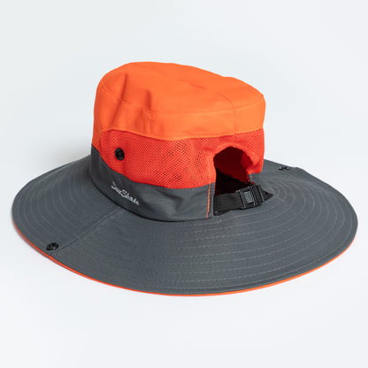 Breathable Sun Hat With Ponytail Hole