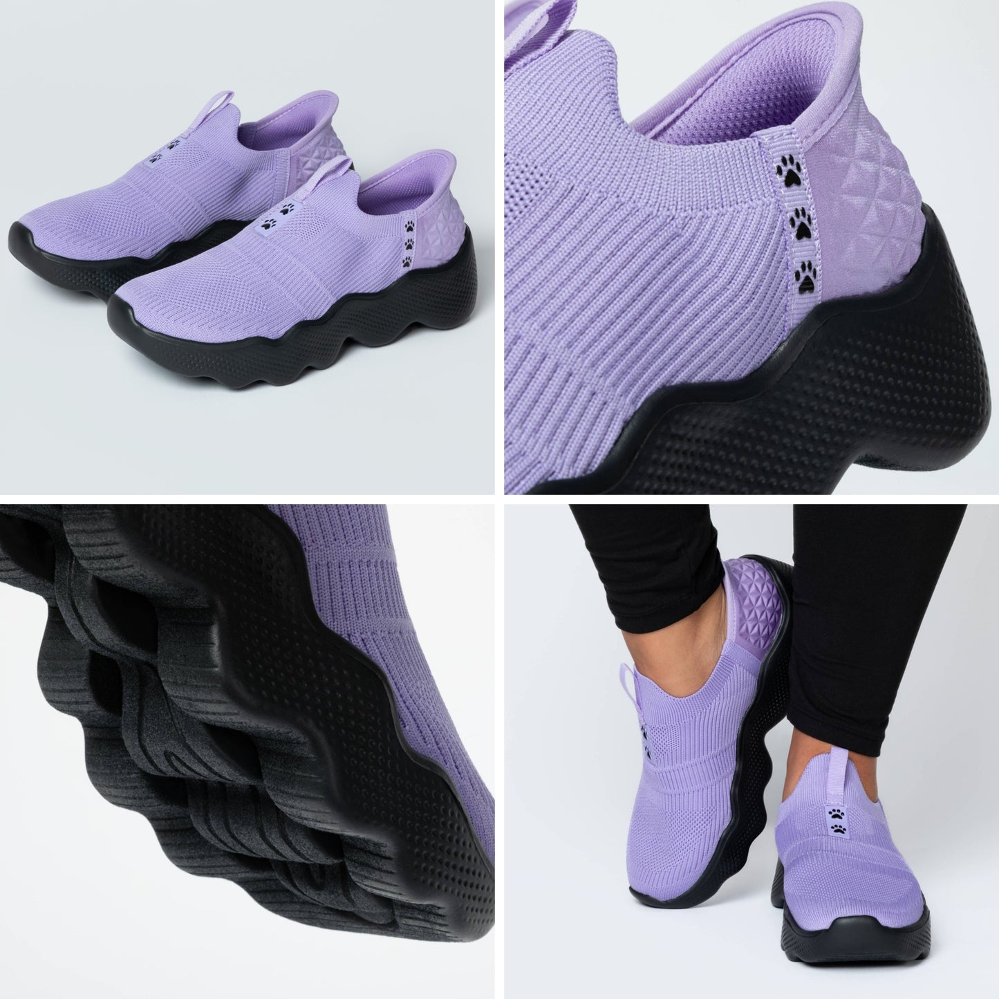 Paw Ultra Comfort Slide-In Deep Traction Walking Shoes