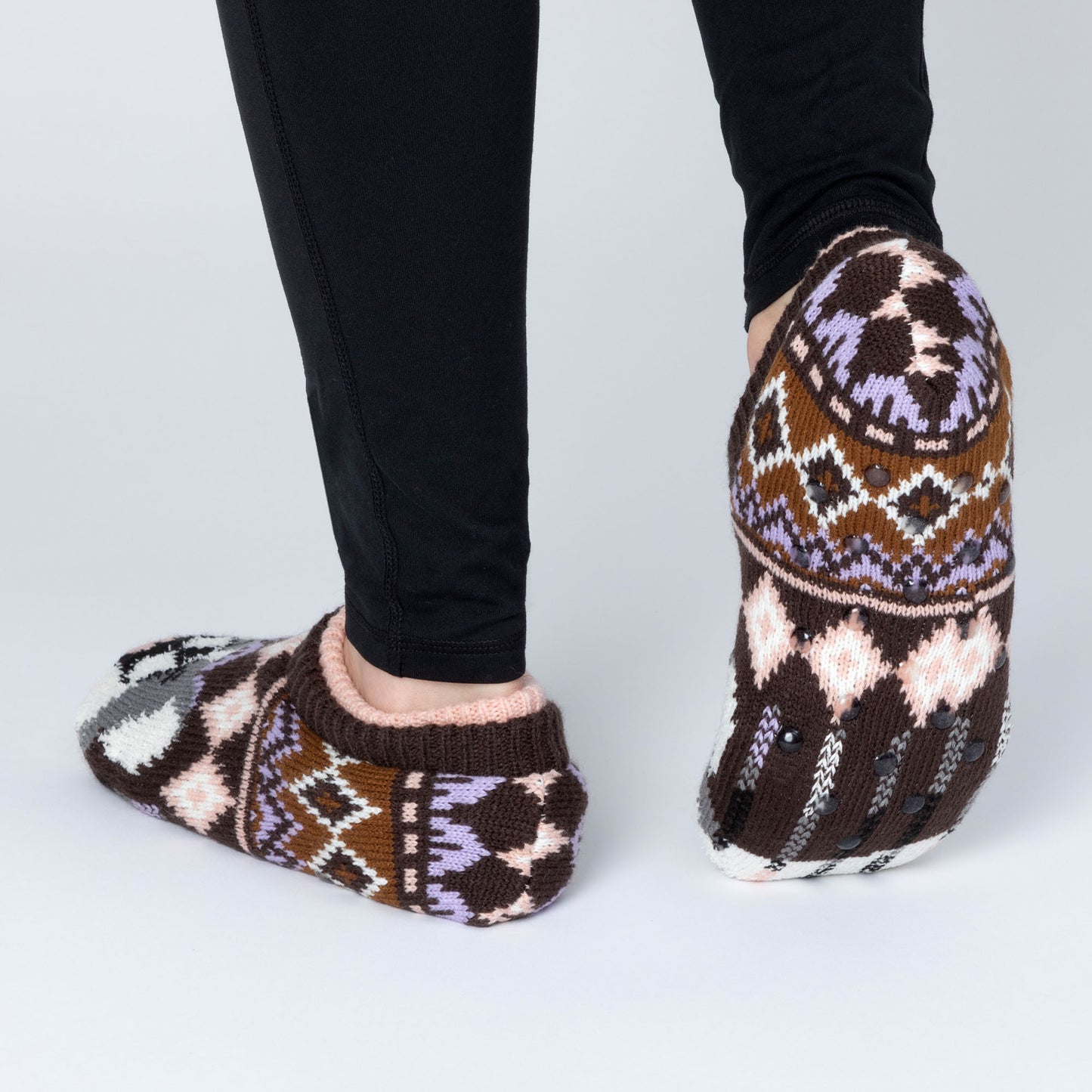 Charming Critter Cuffed Slipper Socks