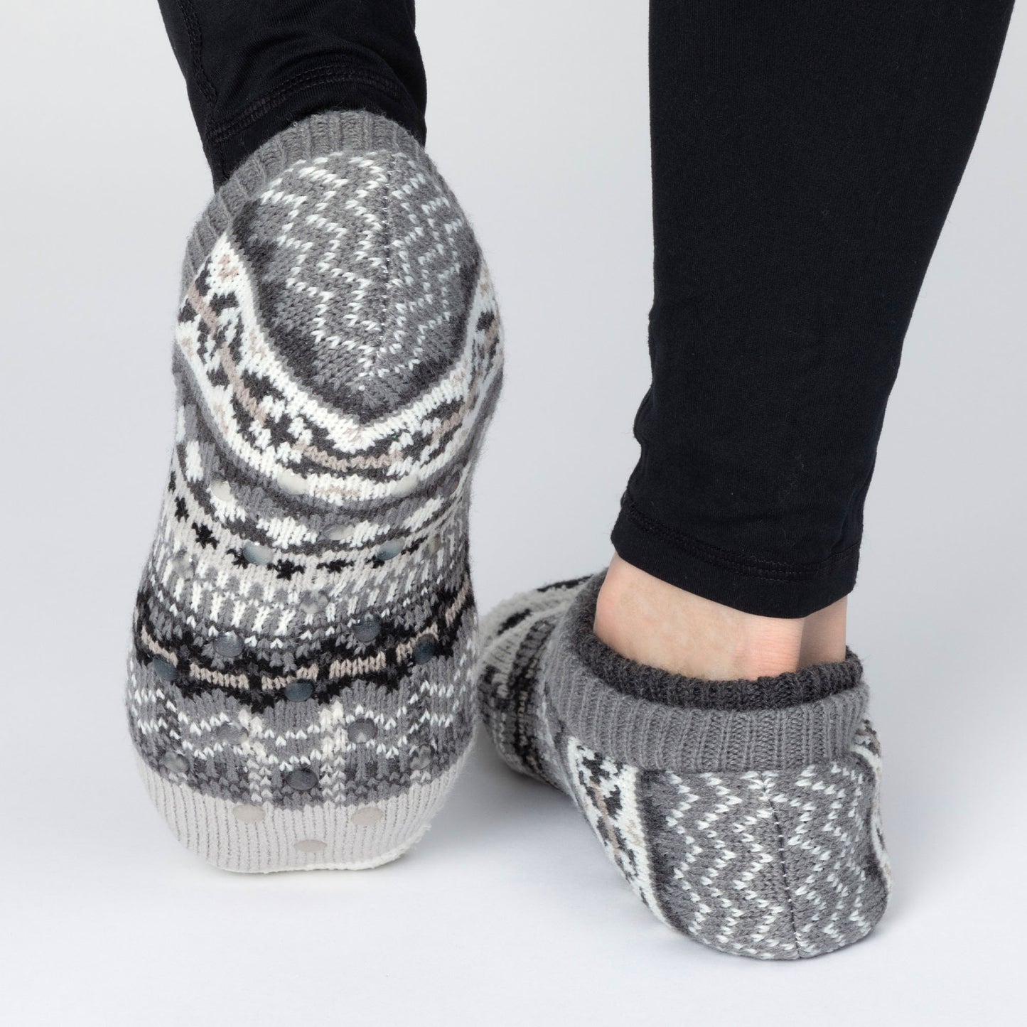 Charming Critter Cuffed Slipper Socks