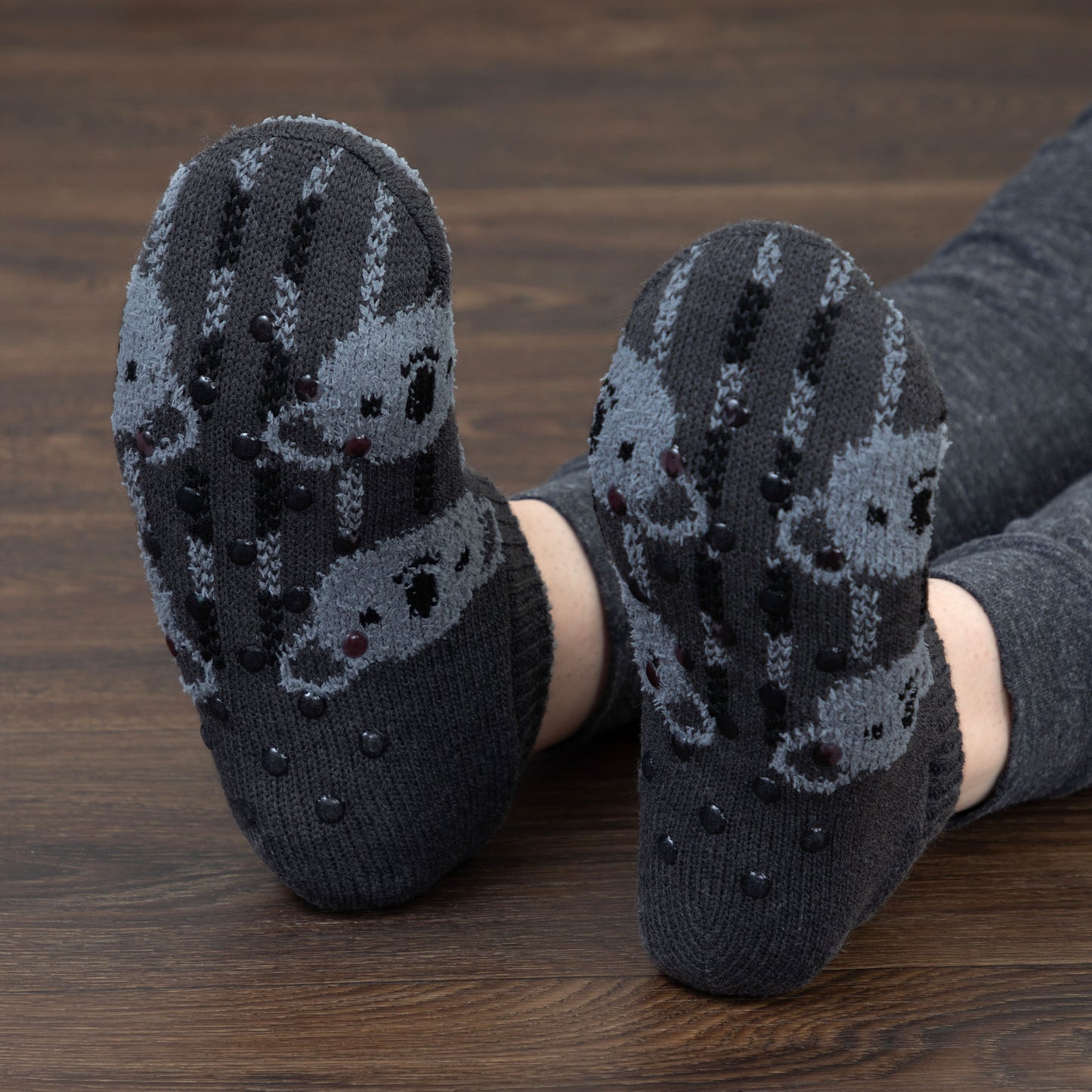 Charming Critter Cuffed Slipper Socks