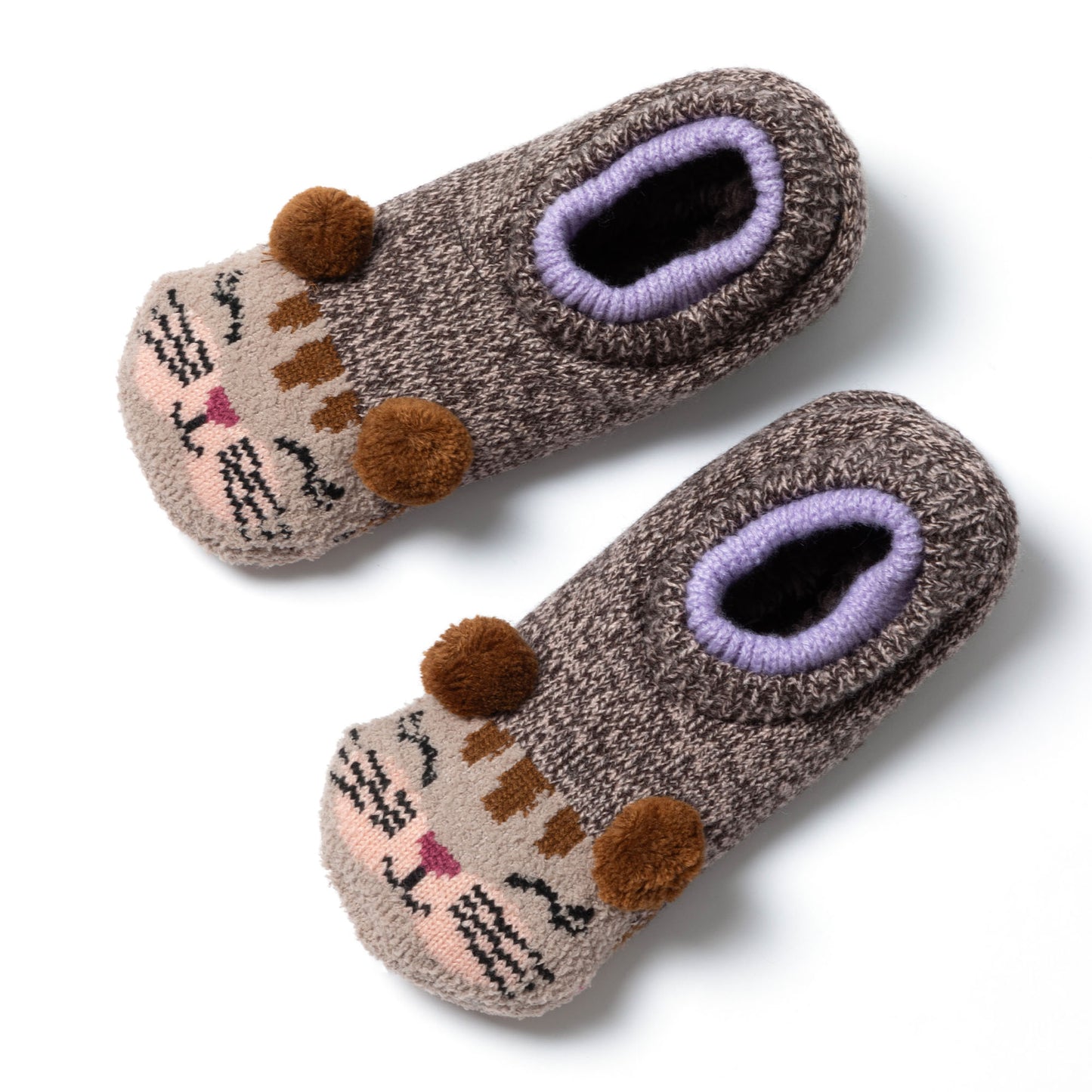 Charming Critter Cuffed Slipper Socks