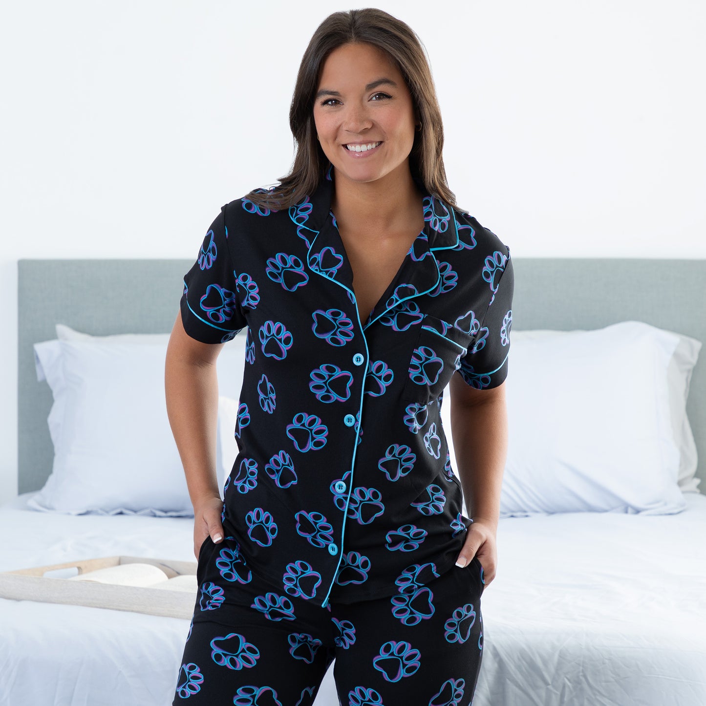 Spinning Paws Soft Touch Pajama Set