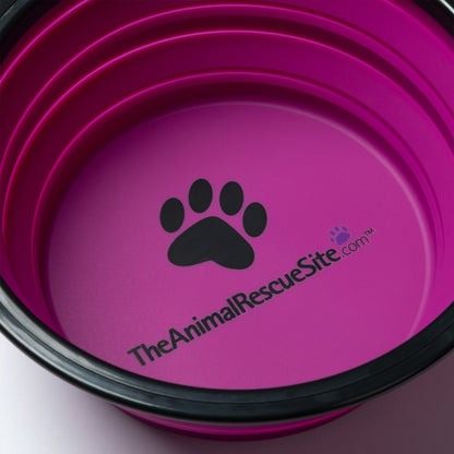 Collapsible Silicone Travel Pet Bowl