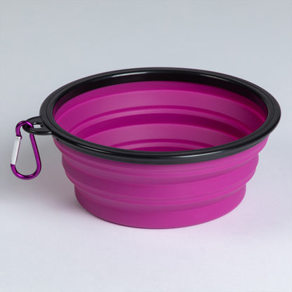 Collapsible Silicone Travel Pet Bowl