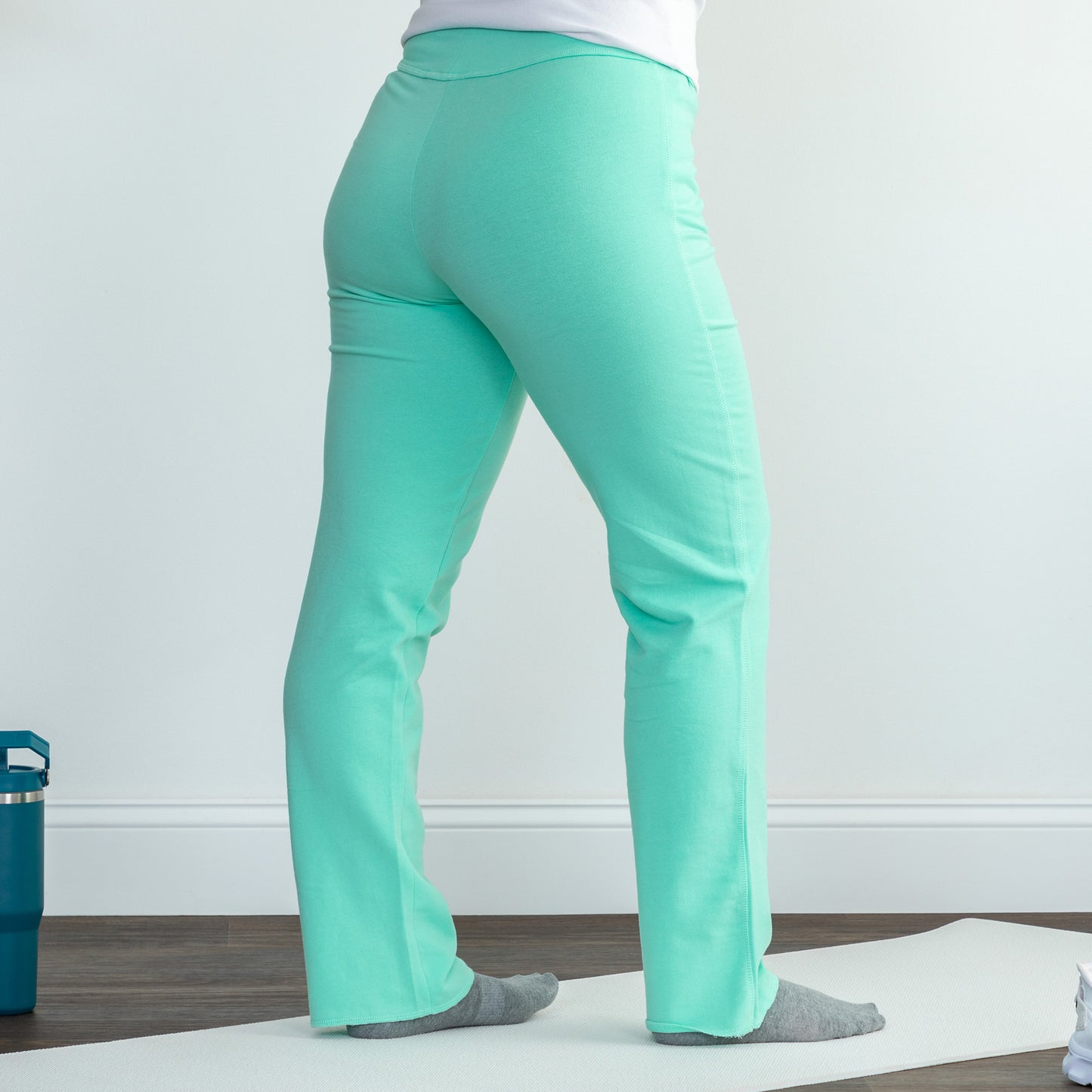 Turtle Yoga Pants with Hidden Zippered Pocket