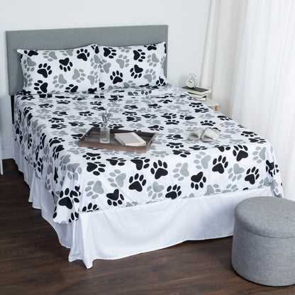 Paw Bliss Microfiber Sheet Set