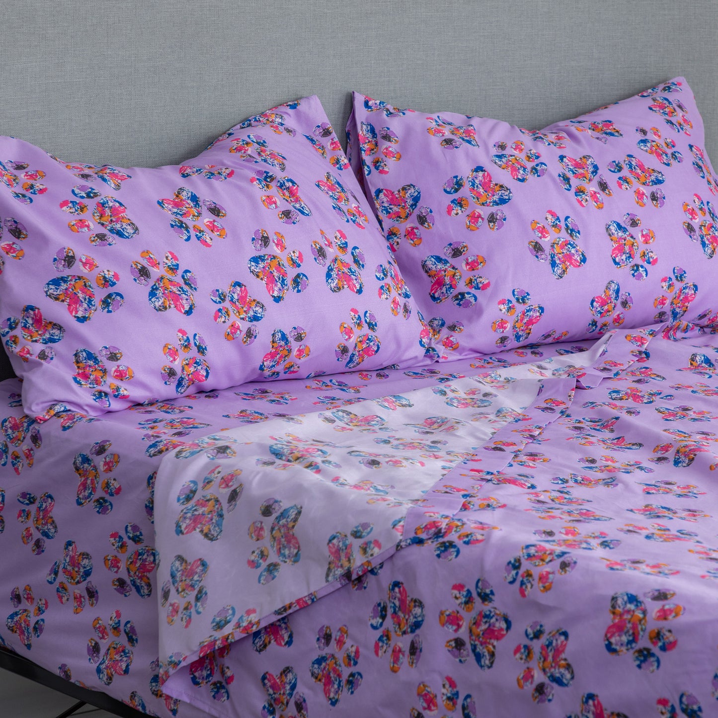 Perfectly Patterned Paws Sheet Set