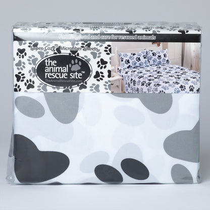 Perfectly Patterned Paws Sheet Set