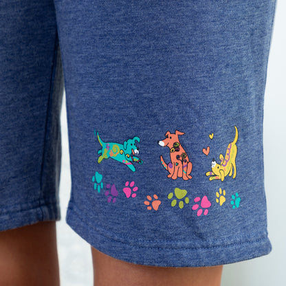 Festival Pets Burnout Board Shorts