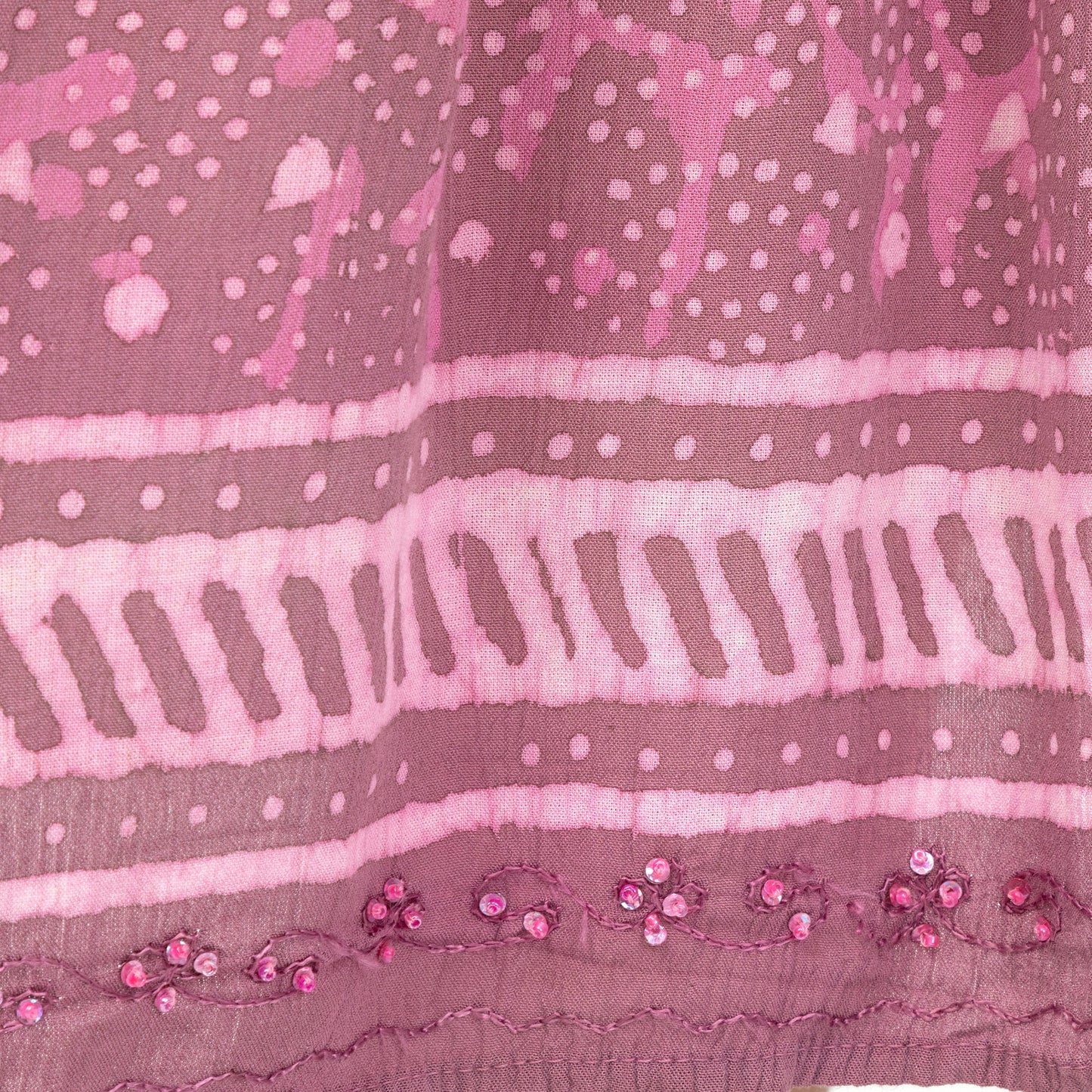 Henna Tie-Dye Sleeveless Midi Dress