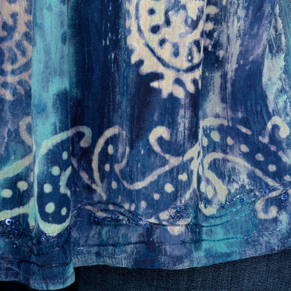 Tie-Dye Paisley Spirit Sleeveless Top