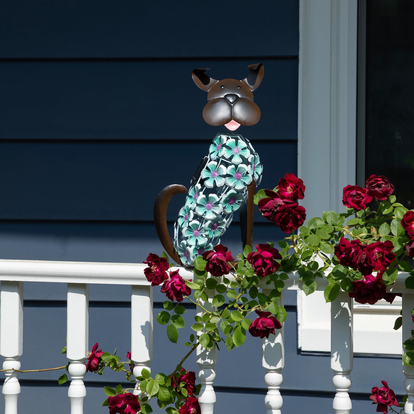 Pet Flower Outdoor Solar Light