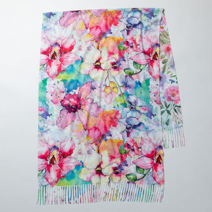 Museum Collection Artistic Double Sided Print Scarf