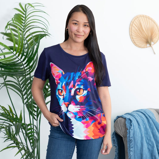 Prism Cat Tee