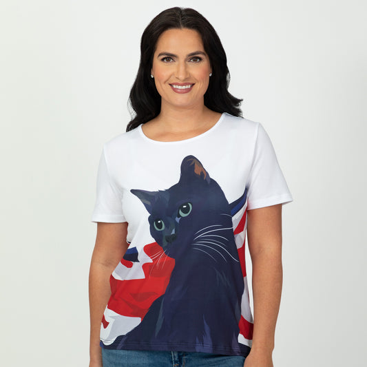 Americana Cat Tee