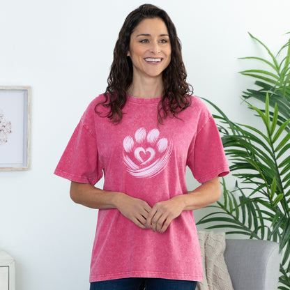 Paw of Love Mineral Wash Tee