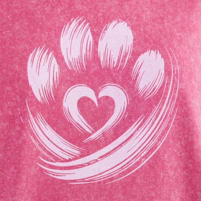 Paw of Love Mineral Wash Tee