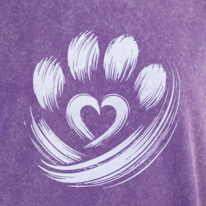 Paw of Love Mineral Wash Tee