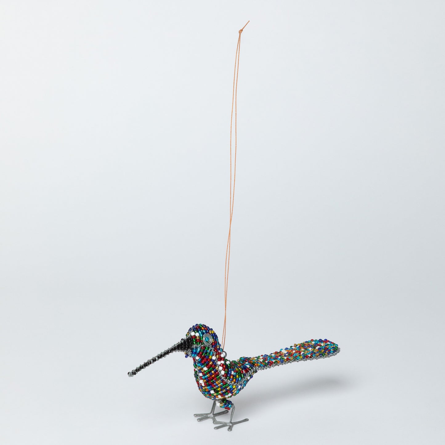 Charming Hand-Beaded Ornament