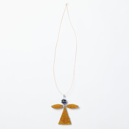 Charming Hand-Beaded Ornament