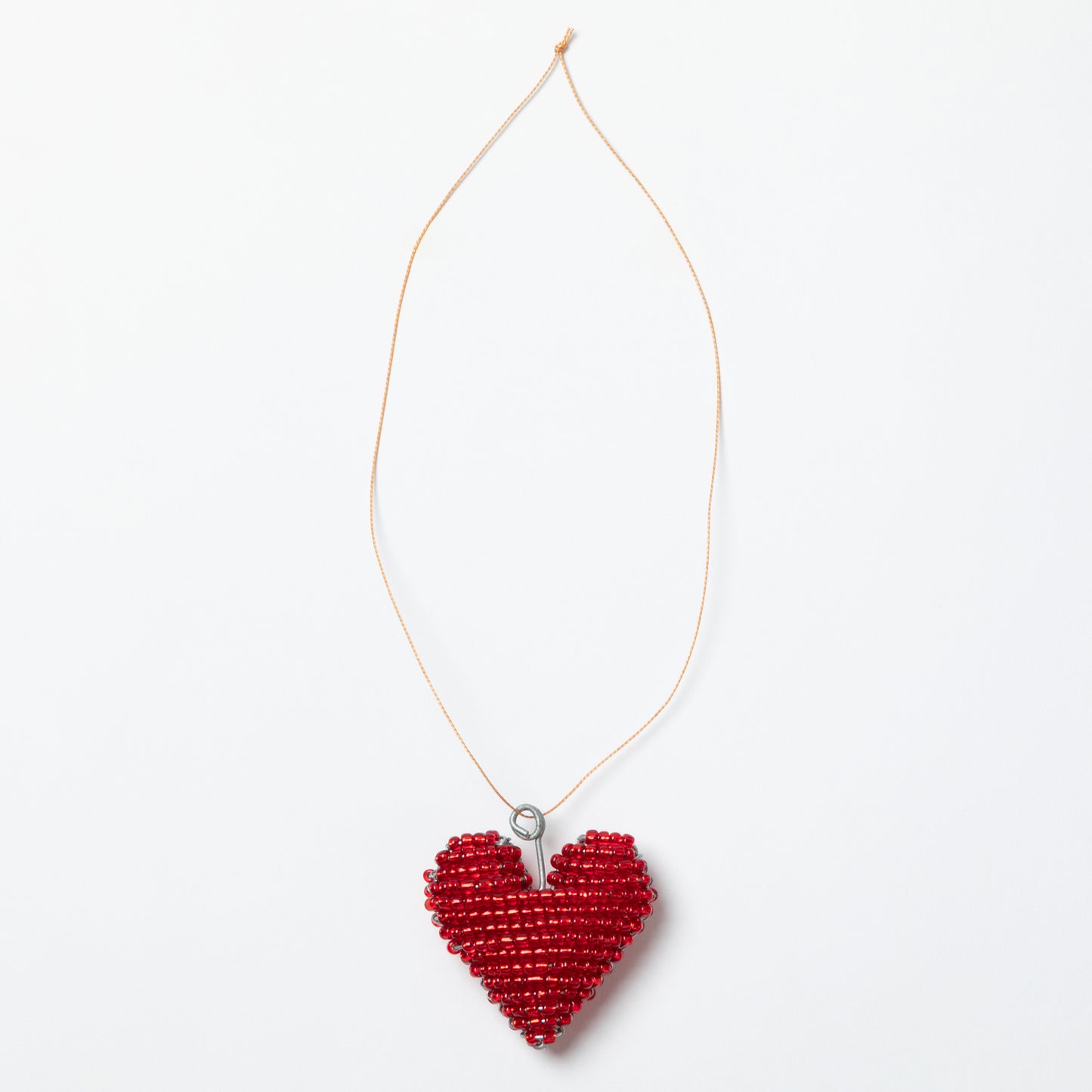 Charming Hand-Beaded Ornament