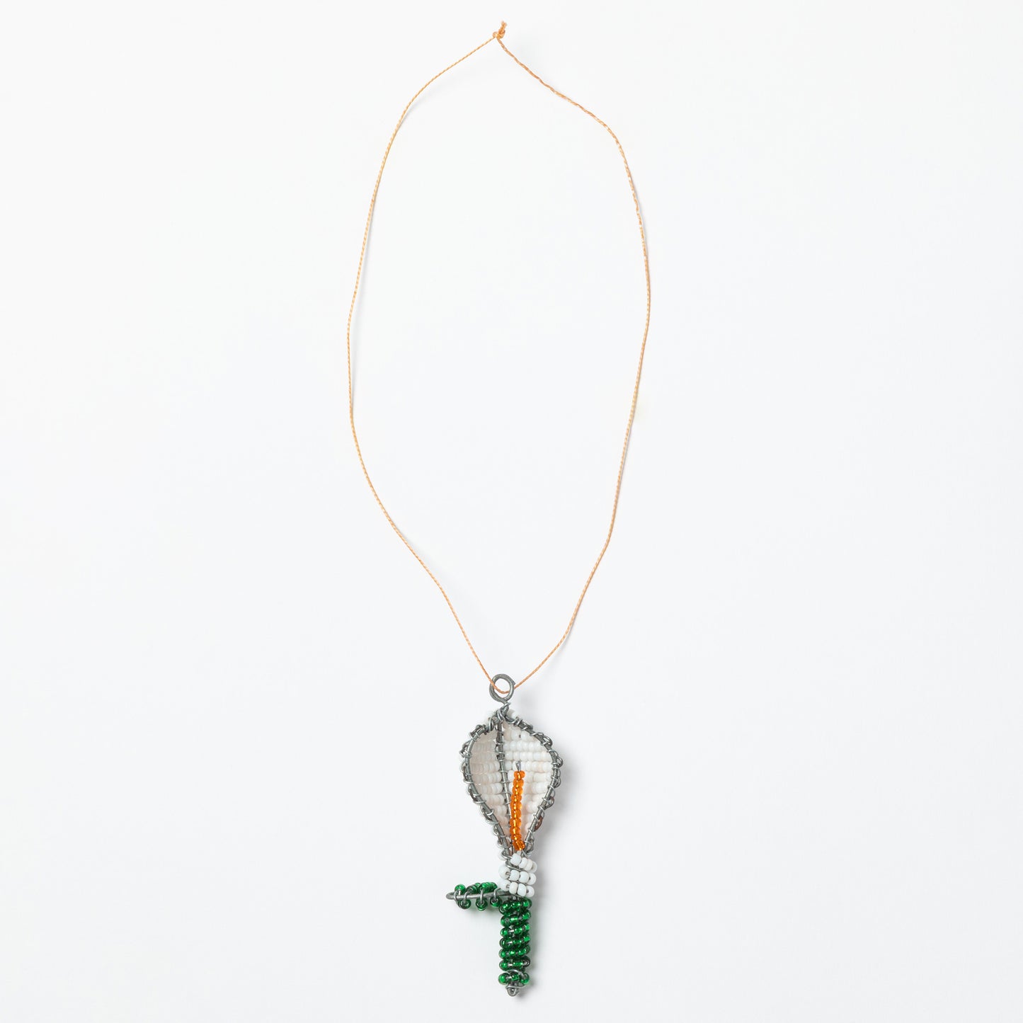 Charming Hand-Beaded Ornament