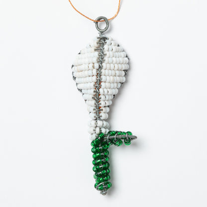 Charming Hand-Beaded Ornament