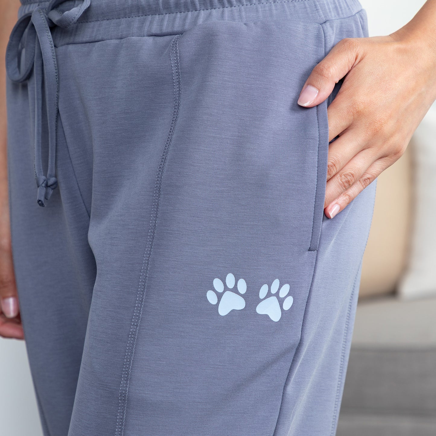 Paw Print Ultra Soft Modal Pants
