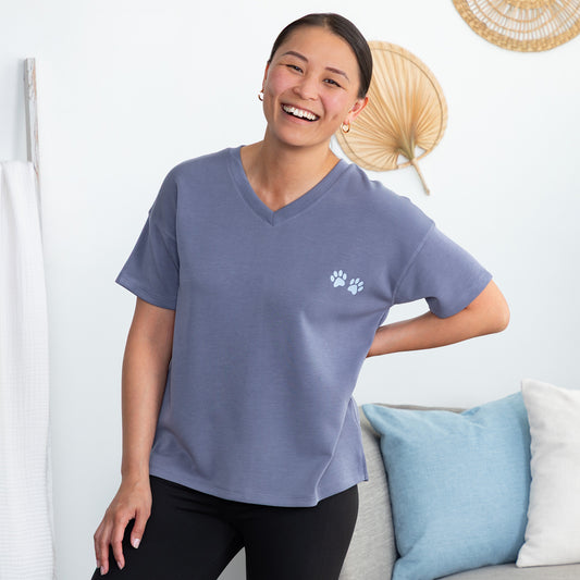 Paw Print Ultra Soft Modal Tee