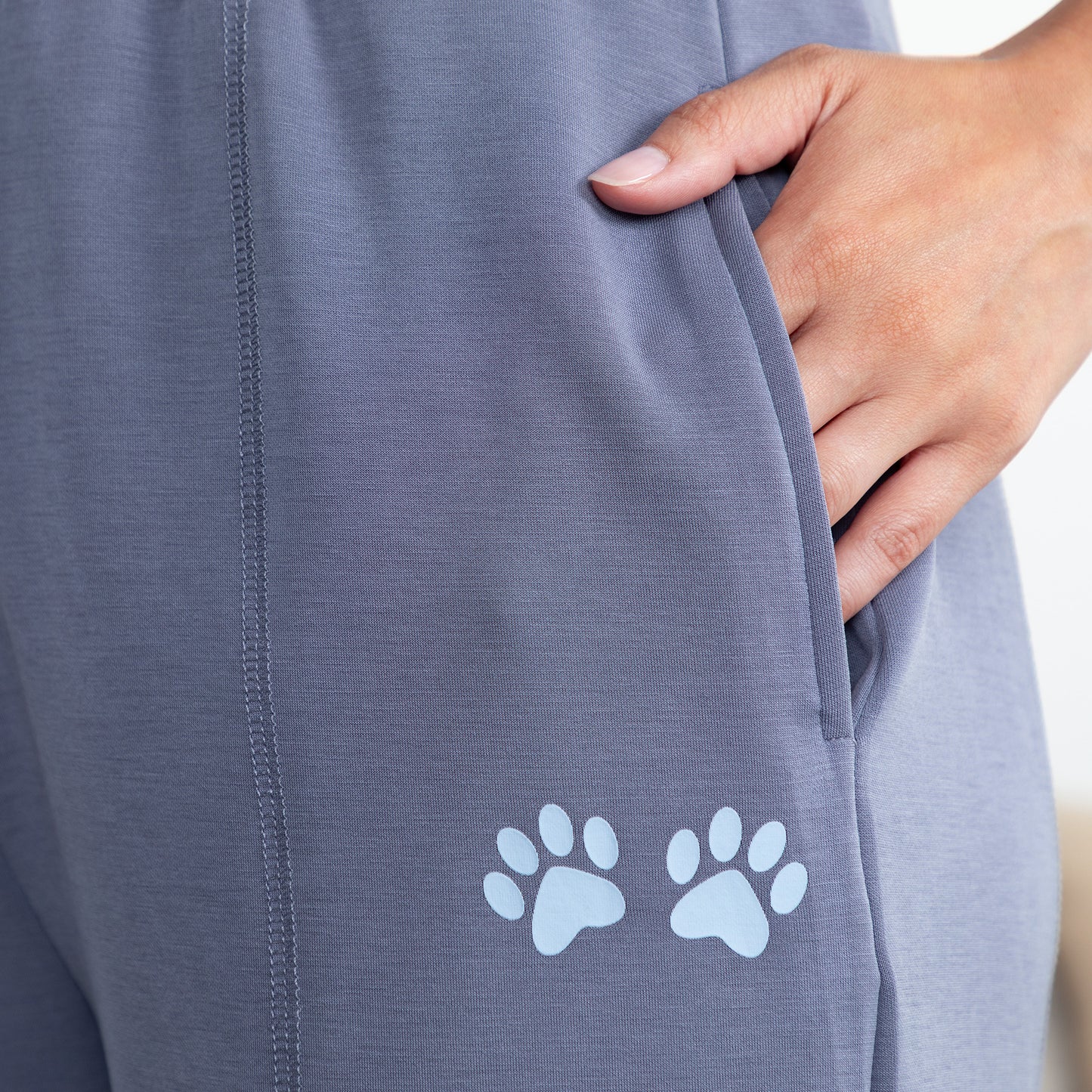 Paw Print Ultra Soft Modal Shorts