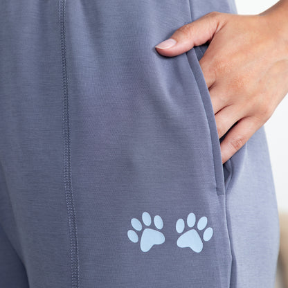 Paw Print Ultra Soft Modal Shorts