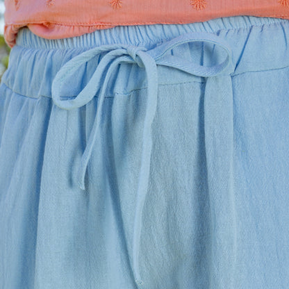 Paw Print Lightweight Cropped Pants