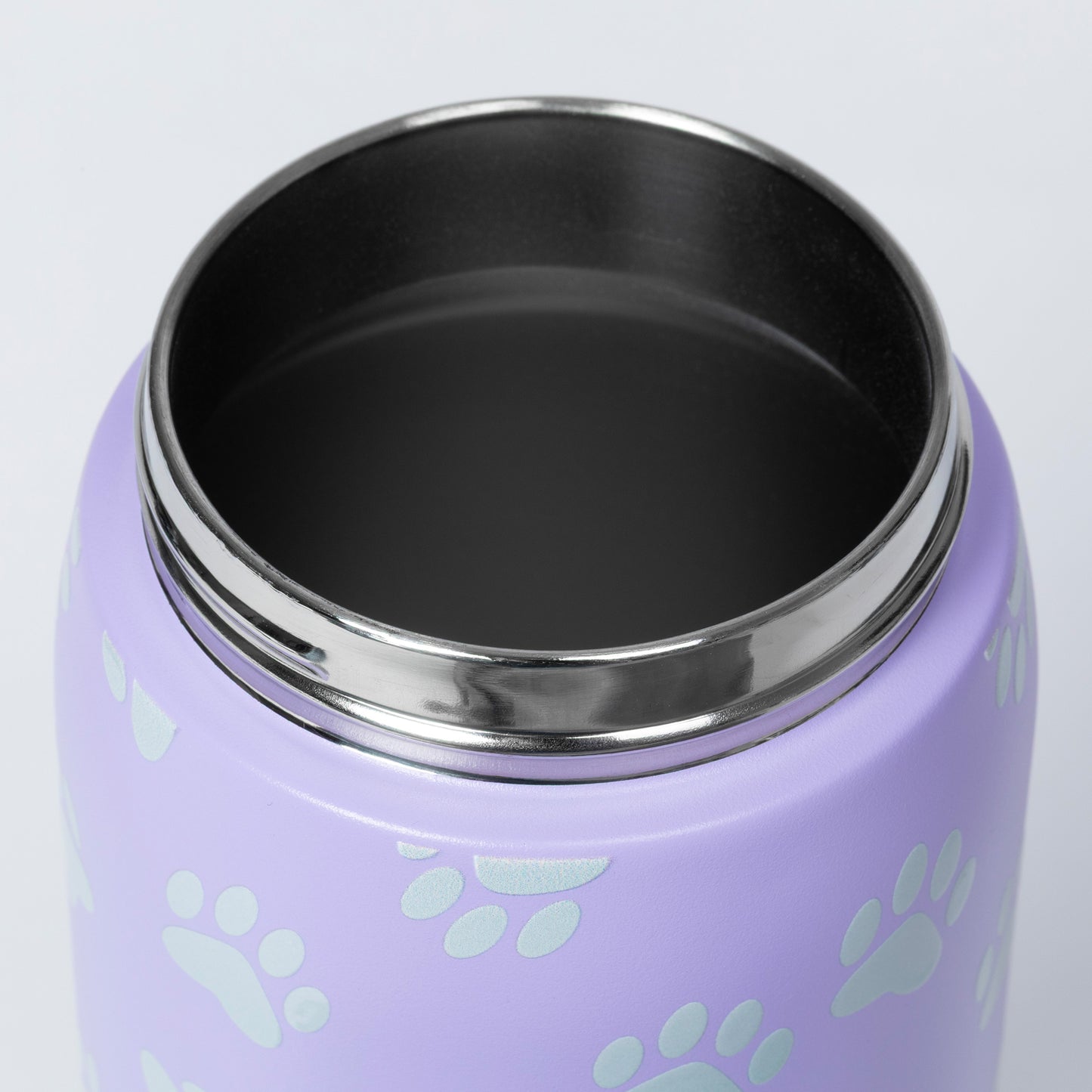 Paw Print Easy Sip Stainless Steel Water Bottle - 32oz