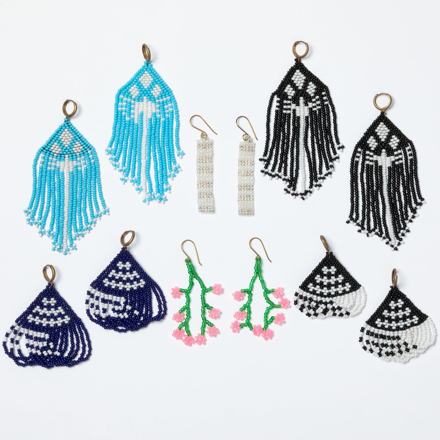 Handmade Kenya Beaded Earrings