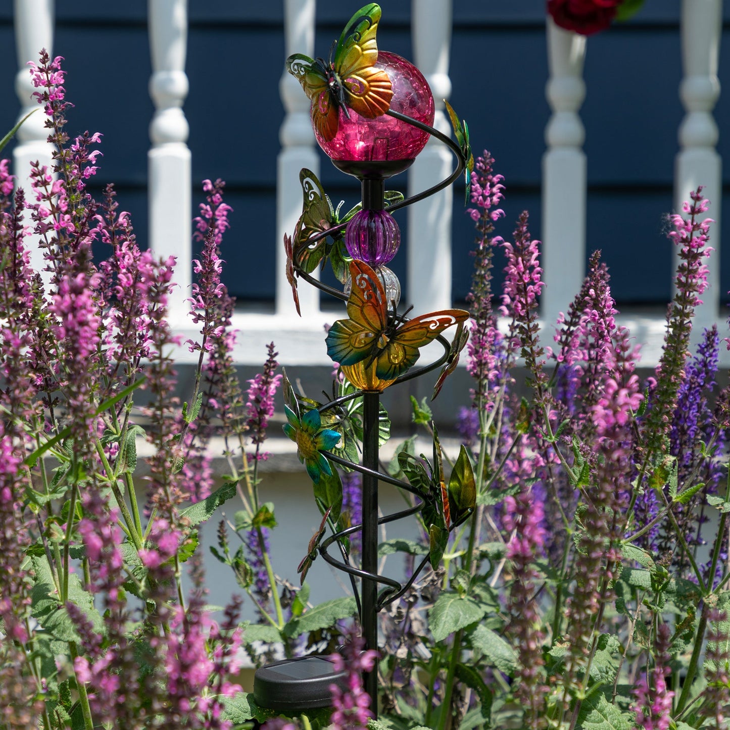 Twilight Garden Friends Solar Garden Stake