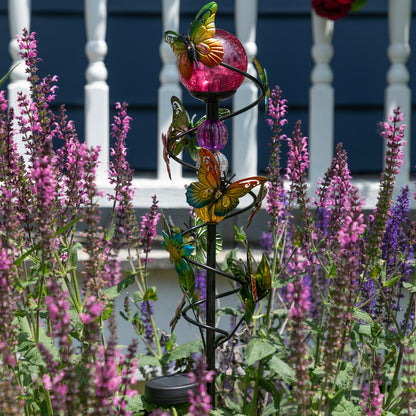 Twilight Garden Friends Solar Garden Stake