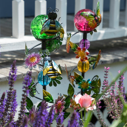 Twilight Garden Friends Solar Garden Stake