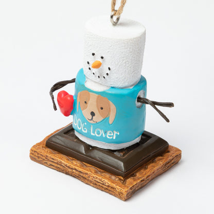 S'mores Snowman Ornament