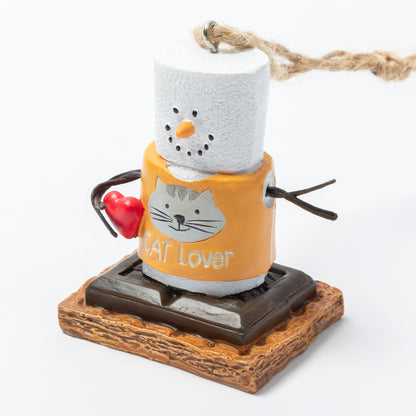 S'mores Snowman Ornament