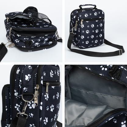 Paw Love Expandable Crossbody Daypack