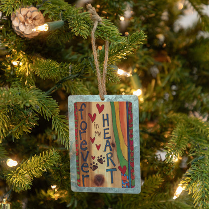 Pet Remembrance Forever In My Heart Ornament