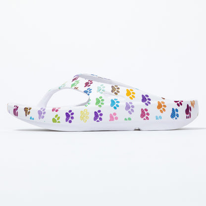 Paw Shock-Absorbing Arch Support Recovery Flip Flops