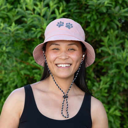 Paw Print Foldable Quick Dry Waterproof UPF 50+ Bucket Hat