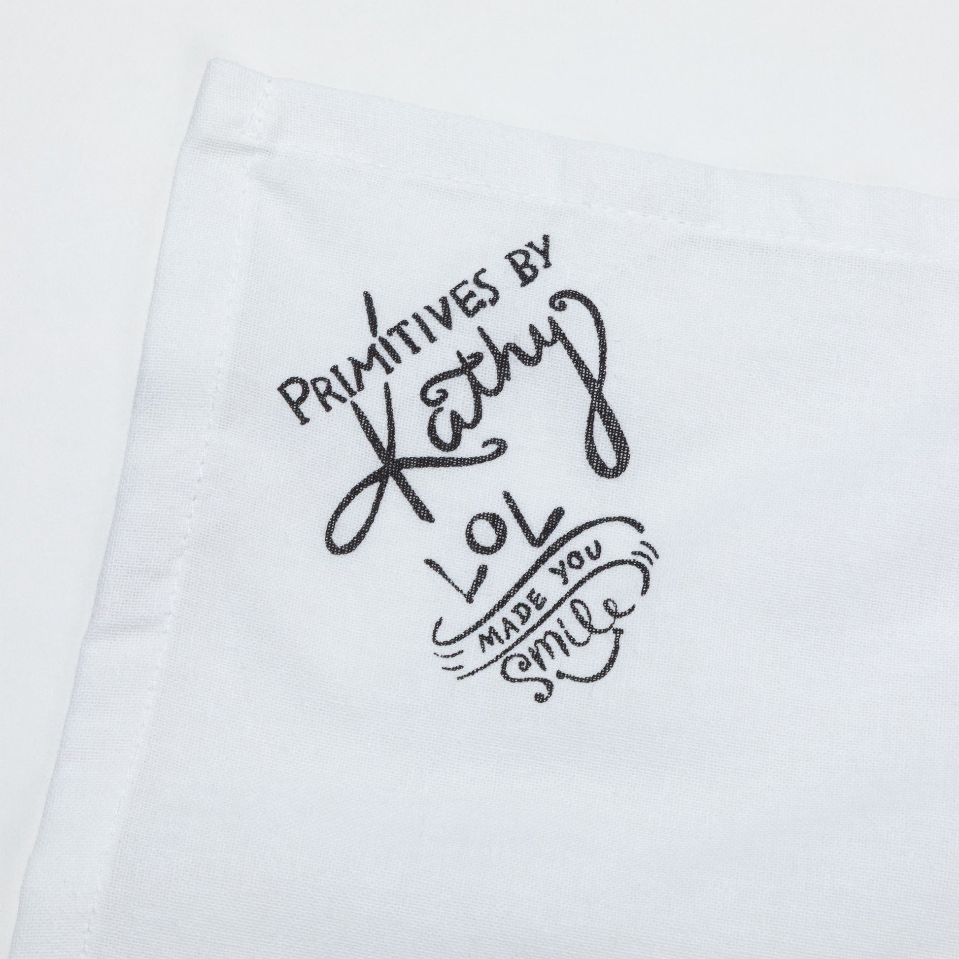 Print design on a white fabric with 'Primitives by Kathy' text.