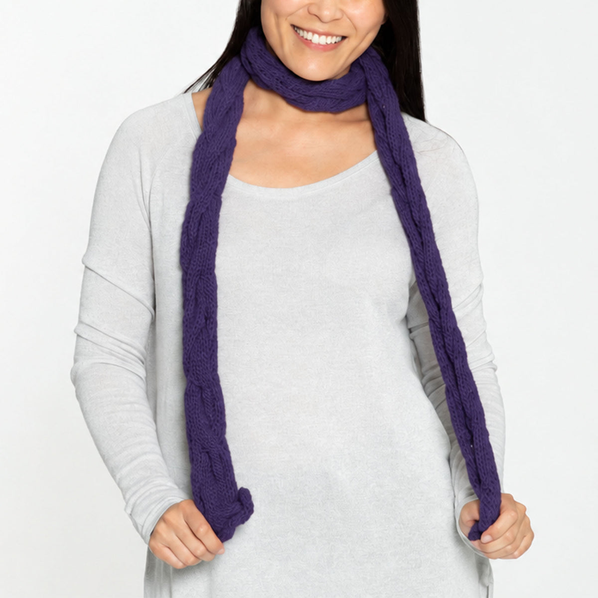 Cable Knit Scarf