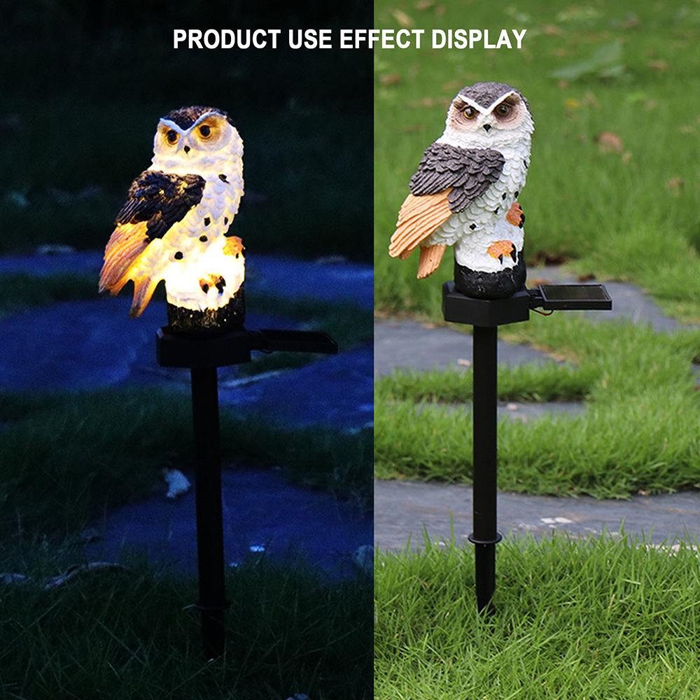 LED Garden Owl Solar Light