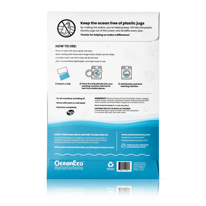 OceanEco&trade; Earth-Friendly Laundry Detergent Strips